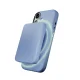 Puro Icon Mag Pro Silicone Case for iPhone 17, Blue