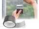 Window Screen Repair Tape 2m Self-Adhesive, Milky Gray