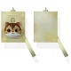 Nimmy Big Eyed Pet 2.0 Cat Card Wallet, Beige