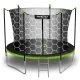Garden Trampoline 312 cm (10 ft) with Inner Safety Net and Ladder Neo-Sport