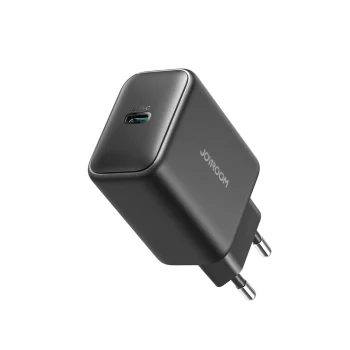 Joyroom JR-TCG13 45W GaN Wall Charger for Samsung Ultra, Black