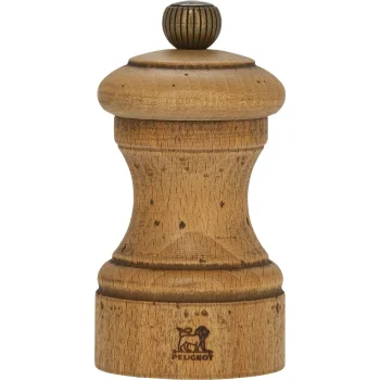 Peugeot Bistro Antique Pepper Mill 10 cm Wood