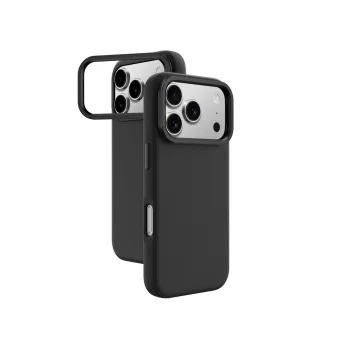 AmazingThing Glamour iPhone 17 Pro Case with Stand, Black