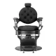 Gabbiano Niccolo Barber Chair, Black