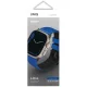 Uniq Linus Strap Case for Apple Watch 1/2/3/4/5/6/7/8/9/SE/SE2/Ultra 42/44/45/49mm Airosoft Silicone Blue/Racing Blue