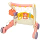 2-in-1 educational baby play mat and walker with piano Bibi-inn, pink