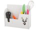 Hanging Organizer / Kitchen and Bathroom Shelf, White