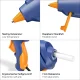 Steinel GlueMatic 1007-LT Hot Glue Gun, 7 mm, 85 °C, 8 W