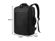 Men\'s Business Laptop Backpack with USB Port, Black