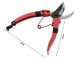Garden pruner for grafting trees and shrubs red, 18x11 cm