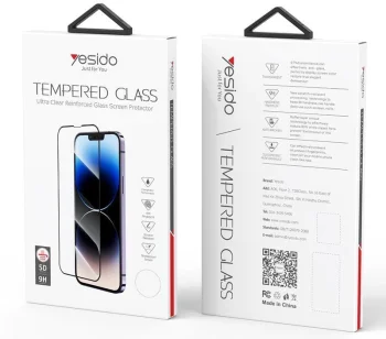 Tempered Glass Yesido 5D iPhone 16 Plus TG01