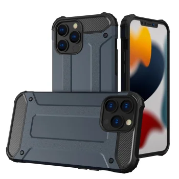 Hybrid Armor Case for iPhone 14 Pro Max, Blue