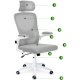 Ergonomic Mesh Office Chair Sofotel Brass, Grey