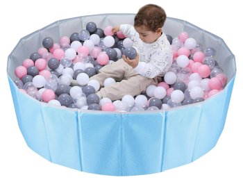 Foldable Ball Pit for Kids and Toddlers Playpen Toy Storage 100 cm