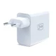 3Mk Protection FlowPower 45W Wall Charger, USB-A / USB-C, White