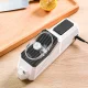 Electric USB Knife Sharpener, White/Black