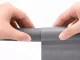 Self-Adhesive Door Draft Stopper, Noise Reduction, 96cm, Grey