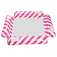 Pink Inflatable Water Hammock / Pool Float with Mesh, 100x100 cm