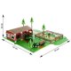 Kruzzel 00022404 Farm Playset with Animals and Tractors, 102 Pieces