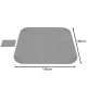 Bestway 60334 Pool / SPA Floor Protector Foam Mat Puzzle, 50x50 cm, 16 pcs, Grey