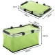 Collapsible Thermal Picnic Basket, Green