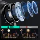 ESR Armorite Tempered Glass Camera Protector for iPhone 16 / 16 Plus, Black