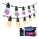 Lepro ZB1-15 Smart Outdoor Wi-Fi RGB+IC String Lights, 15 m