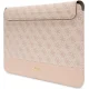 Guess 4G Stripe Metal Logo Laptop Sleeve up to 14\", Pink