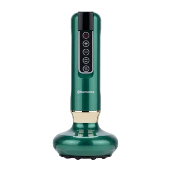 Humanas DermaSmooth Anti-Cellulite Massager with Chinese Cupping Function, Green