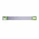 METALBORT Galvanized Metal Garden Edging, 119 x 13 cm, 4 pcs