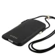 Guess Saffiano Phone Handbag 6.1\" Black
