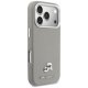 Karl Lagerfeld Karl & Choupette Head Pins Saffiano MagSafe Phone Case Cover iPhone 17 Pro Max - Gray