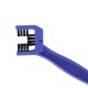 Bike Chain Cleaner Brush Tool Forever Outdoor for Bicycle Maintenance, blue