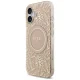 Guess IML Flowers Electro Pearl Strap MagSafe Phone Case Cover iPhone 17 - Pink