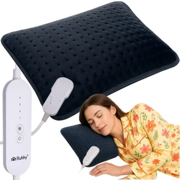 Ruhhy 40x30 cm Electric Heating Pad, Grey