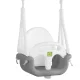Ricokids 3-in-1 Baby Bucket Swing, Grey/White