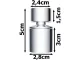 360 Degree Rotating Faucet Aerator with 2 Spray Modes