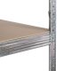 Humberg HR-814 Heavy Duty Metal Shelving Unit, 222 x 90 x 40 cm