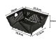 Collapsible Plastic Fruit and Vegetable Basket Colander