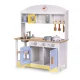 Ecotoys TL103013 Wooden Play Kitchen with 12 Accessories