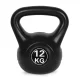 ModernHome 12 kg Kettlebell for Strength & Functional Training, Black