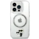 Apple iPhone 13 Pro 6.1\'\' Karl Lagerfeld Iconic Karl&Choupette Magsafe Case Cover (KLHMP13LHNKCIT), Transparent