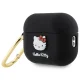 Hello Kitty Silicone 3D Kitty Head Case for Apple AirPods Pro 2 (2022/2023) - Black