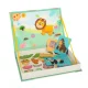 Magnetic Puzzle Book Safari Animals, 47 pcs