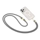 Tech-Protect C7S Crossbody Phone Strap with Adapters - Gray