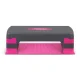 Neo-Sport NS-400 3-Level Aerobic Step, Pink