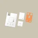 Tech-Protect Camalloy Fit+ Camera Cover for iPhone 17 Pro Orange