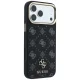 Guess Peony 4G Small Logo MagSafe Case for iPhone 17 Pro Max / 18 Pro Max - Black