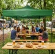 Pop-Up Garden Gazebo Event Tent 3x3m MultiGarden, Green