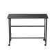 Maclean MC-1250 Foldable Desk on Wheels, 100x50cm, Black
